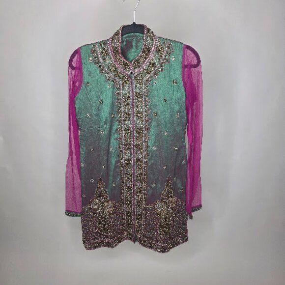 Shalwar Kameez Pakistani / Indian Suit Medium 2 pcs - Picture 1 of 6